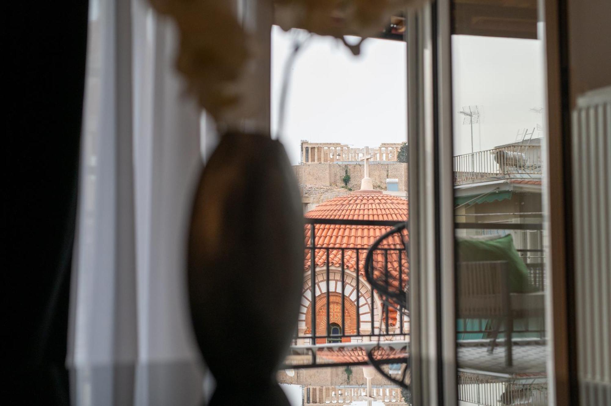 Апартаменти Acropolis Golden View Penthouse Афіни Екстер'єр фото